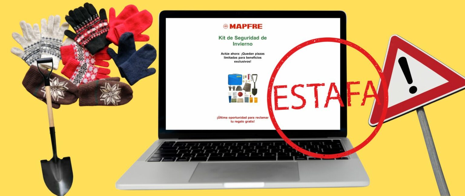 Mapfre no regala un kit de seguridad de invierno, es un fraude