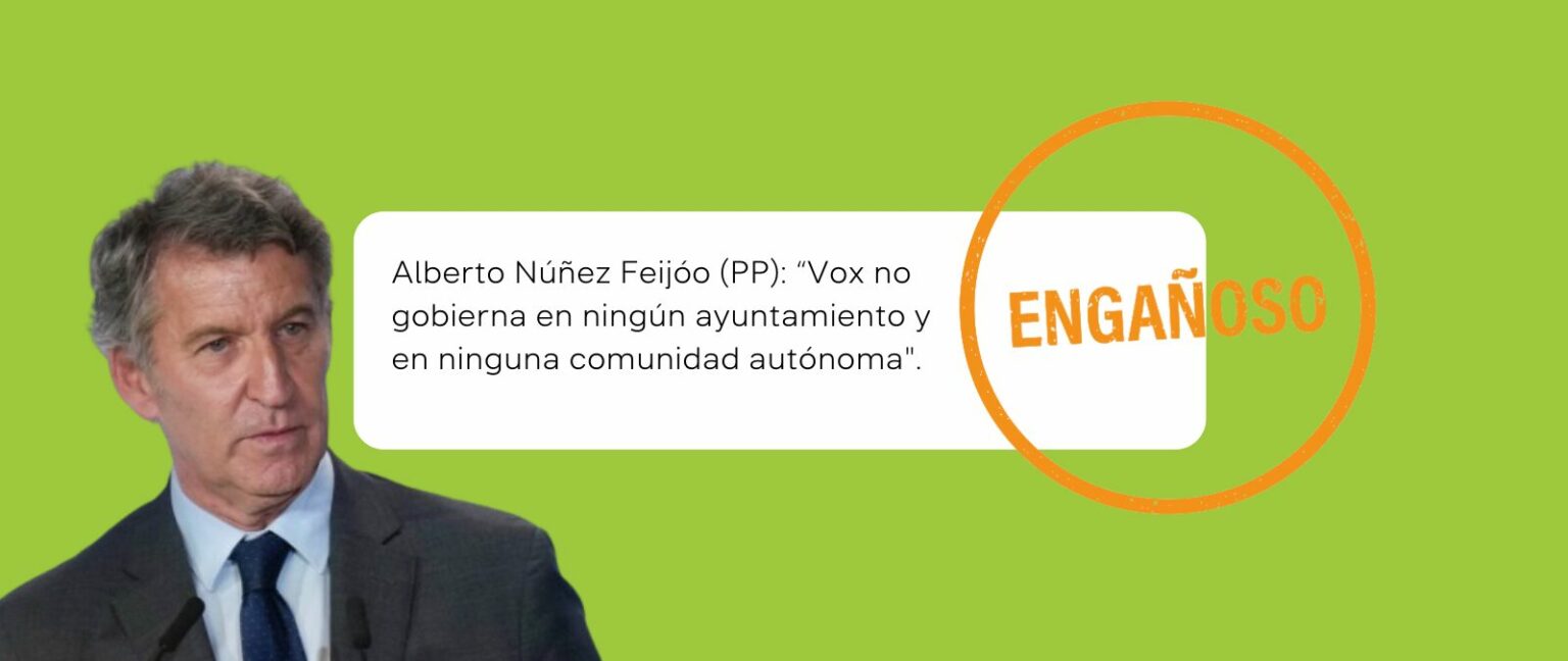 El poder municipal de Vox: 39 alcaldes y pactos de gobierno con el PP contradicen la afirmación de Alberto Núñez Feijóo