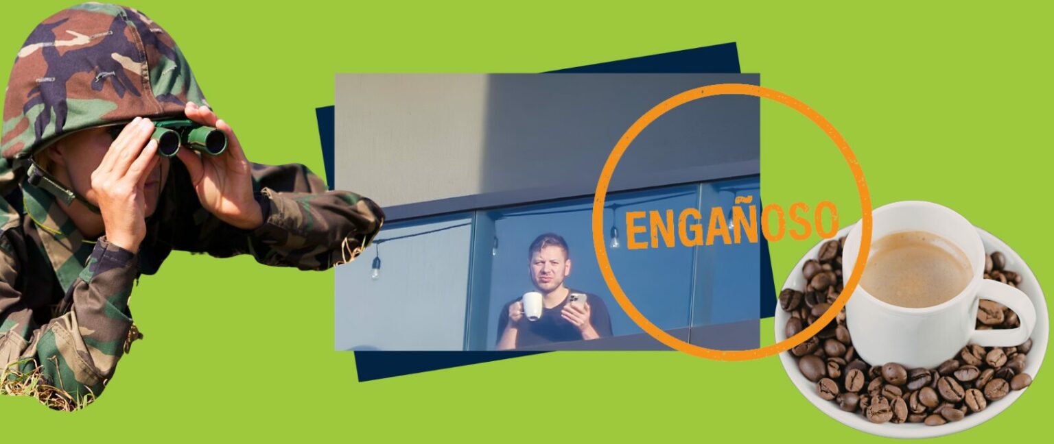 Esta imagen del hijo de Netanyahu en un balcón de Florida no es actual