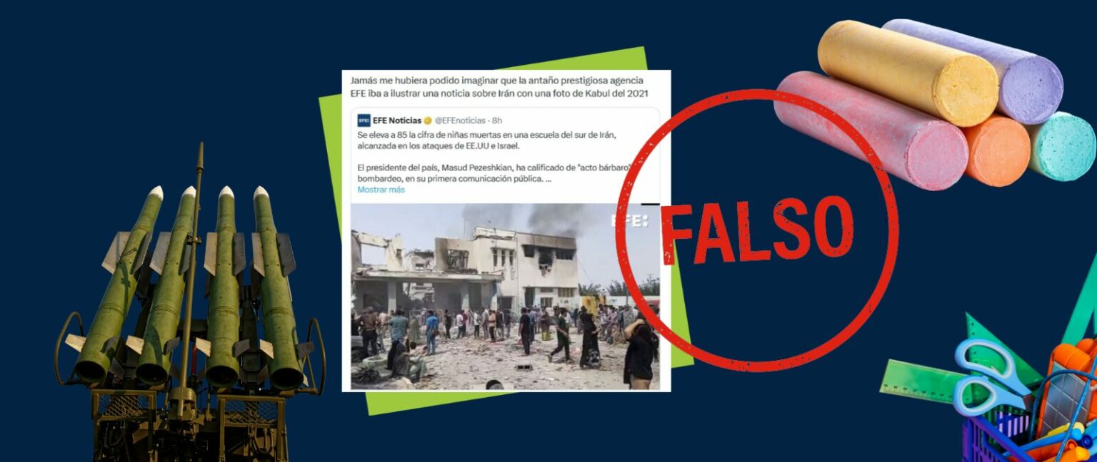 Es falso que este vídeo sea del ataque a la escuela de Kabul en 2021: son imágenes actuales del sur de Irán