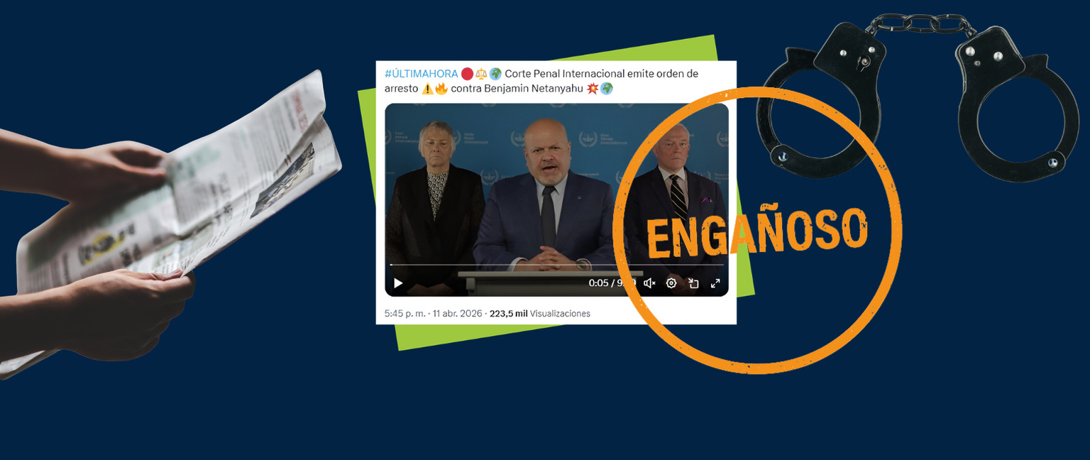 La CPI emitió la orden contra Netanyahu a finales de 2024, no en abril de 2026
