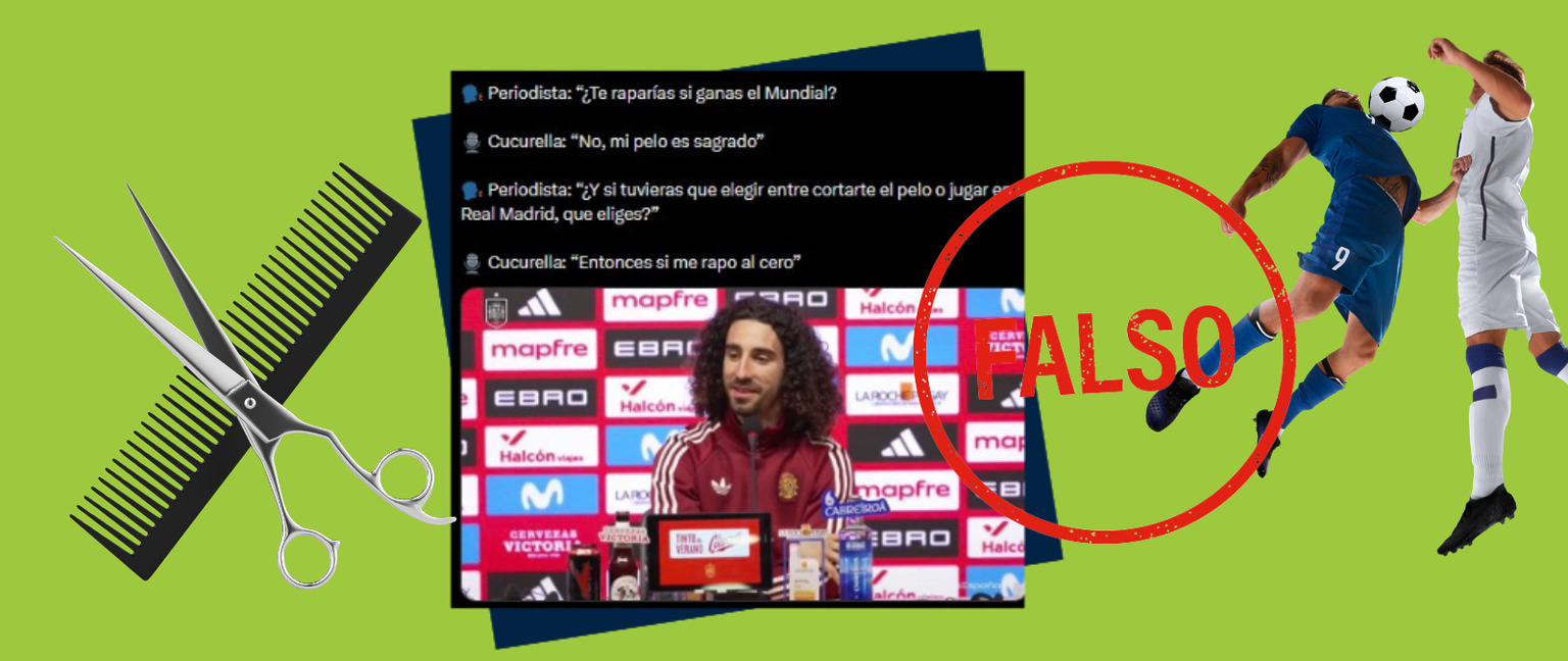 Cucurella no ha dicho que prefiere cortarse el pelo antes de jugar en el Real Madrid