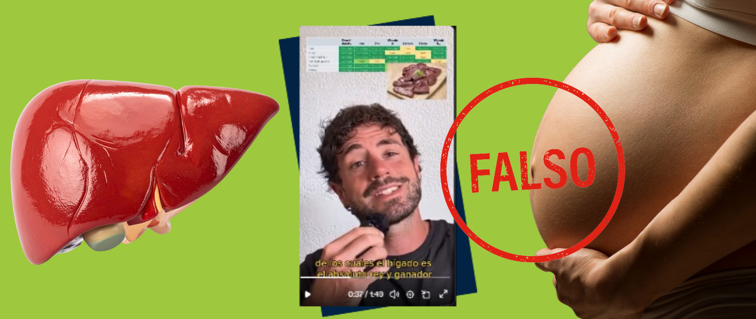 No, no se recomienda comer hígado durante el embarazo