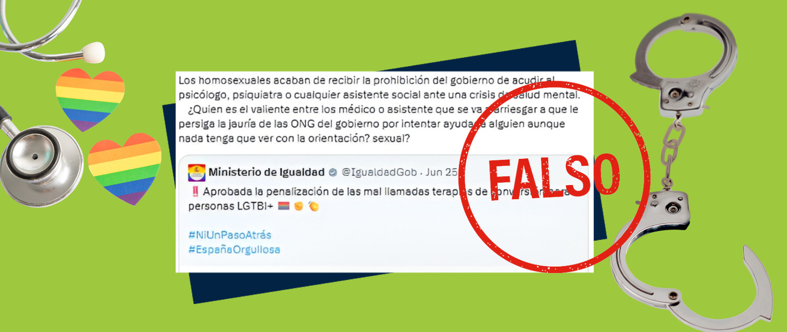 España no ha prohibido “ir al psicólogo a personas LGBT”