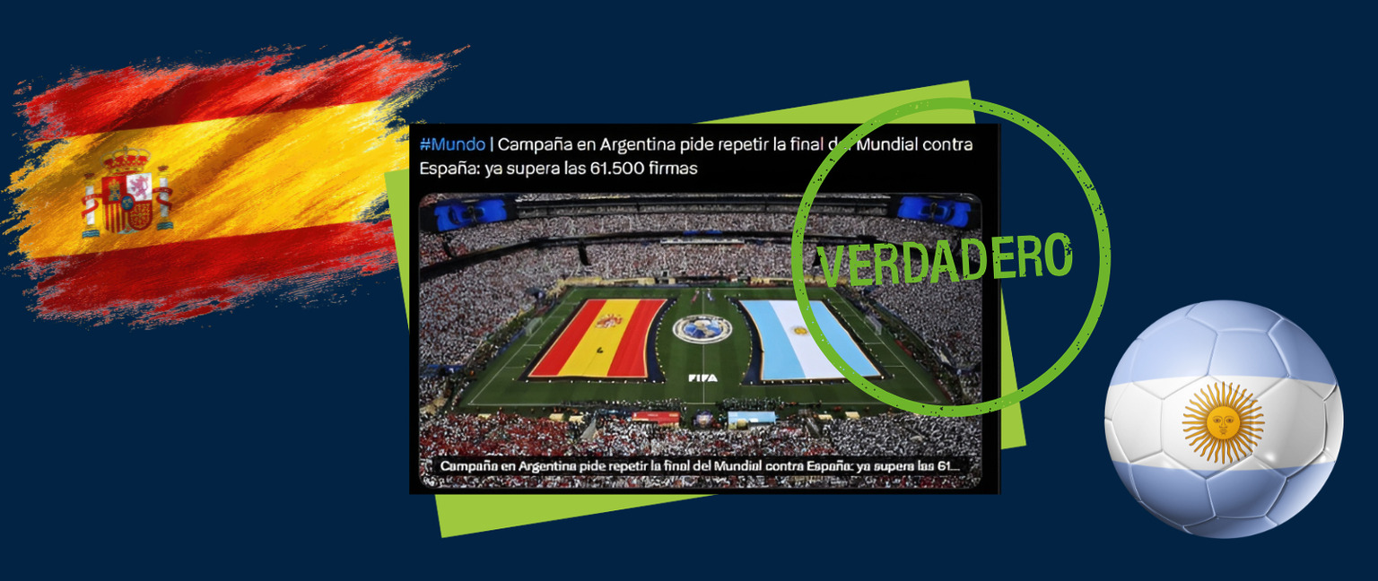 Existe una petición de firmas para que se repita la final del Mundial 2026
