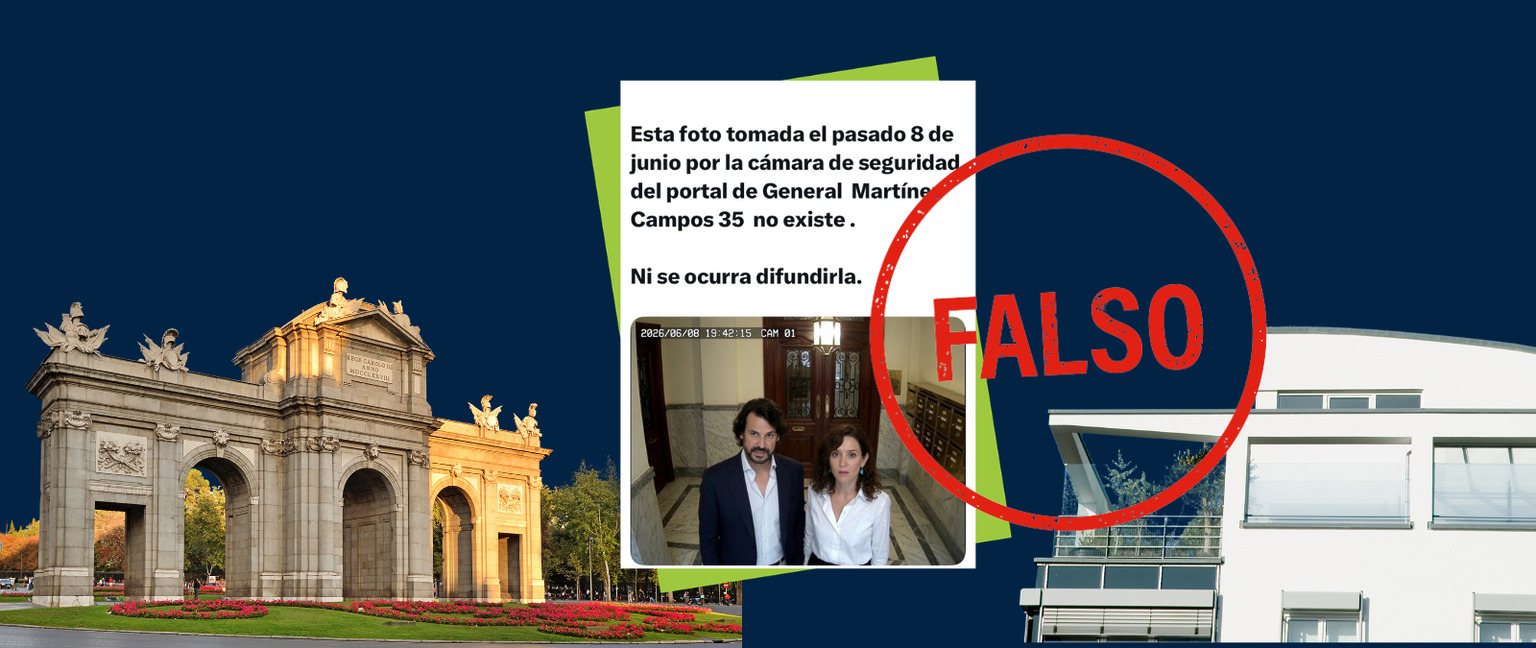 No hay rastro de la imagen de Ayuso con su pareja en el ático de General Martínez Campos