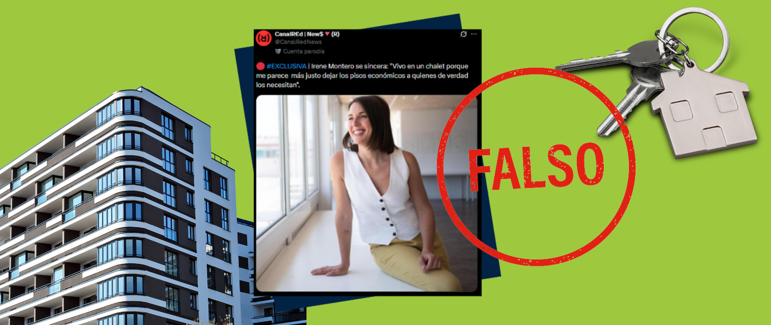 Irene Montero no ha dicho que vive en un chalet porque le parece más justo “dejar los pisos económicos a quienes de verdad lo necesitan”