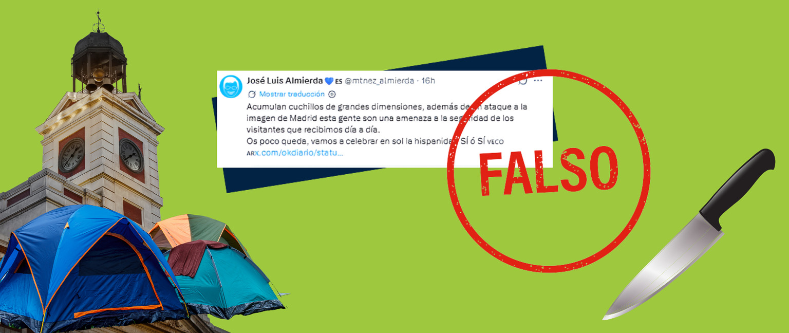 Almeida no tuiteó que «vamos a celebrar en Sol la Hispanidad sí o sí»